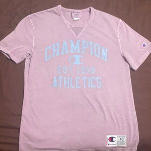 retro purple champion tee
